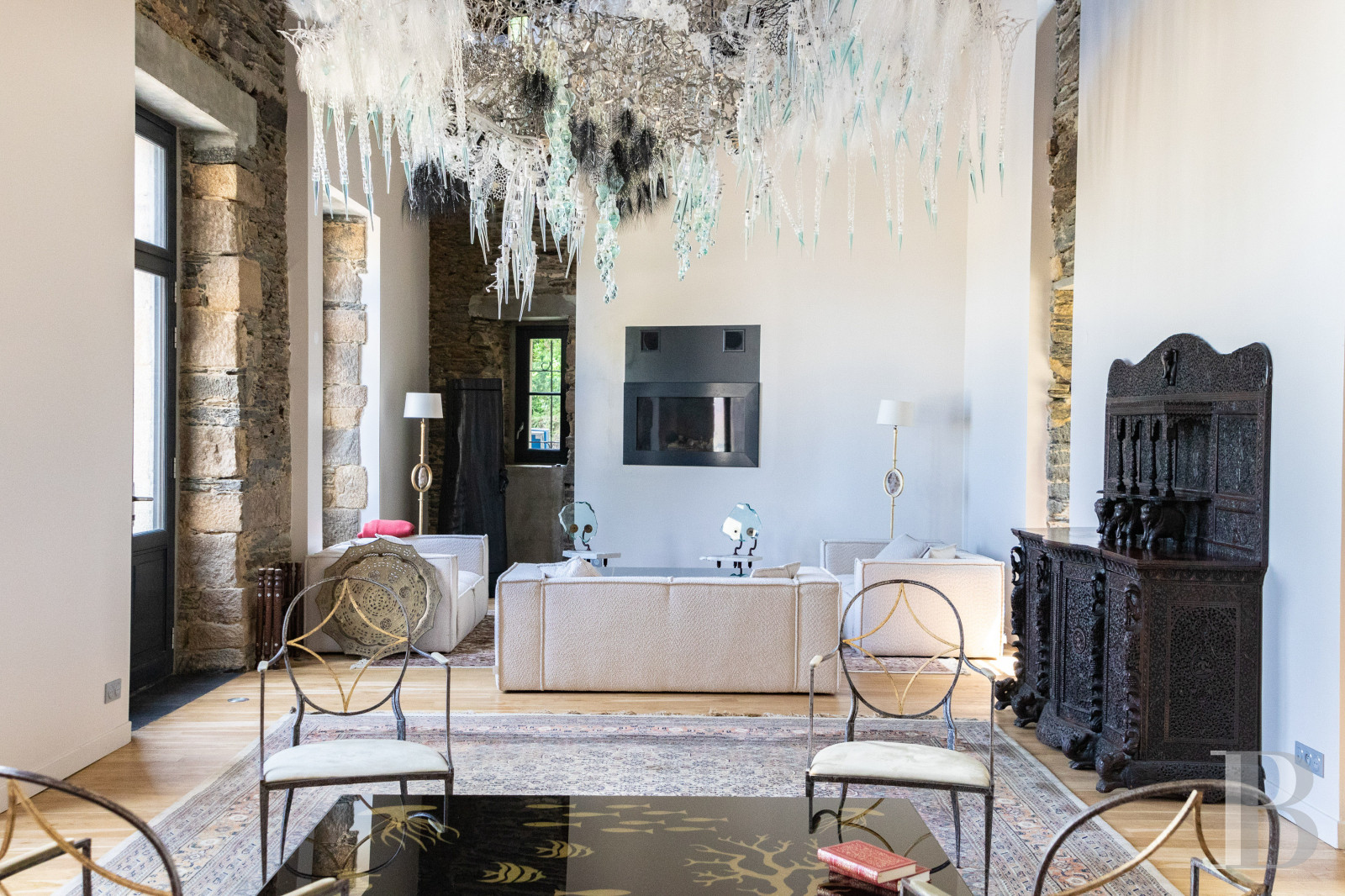 A set of two manor houses overlooks the Bay of Morlaix in Carantec on the north coast of Finistère - photo  n°10